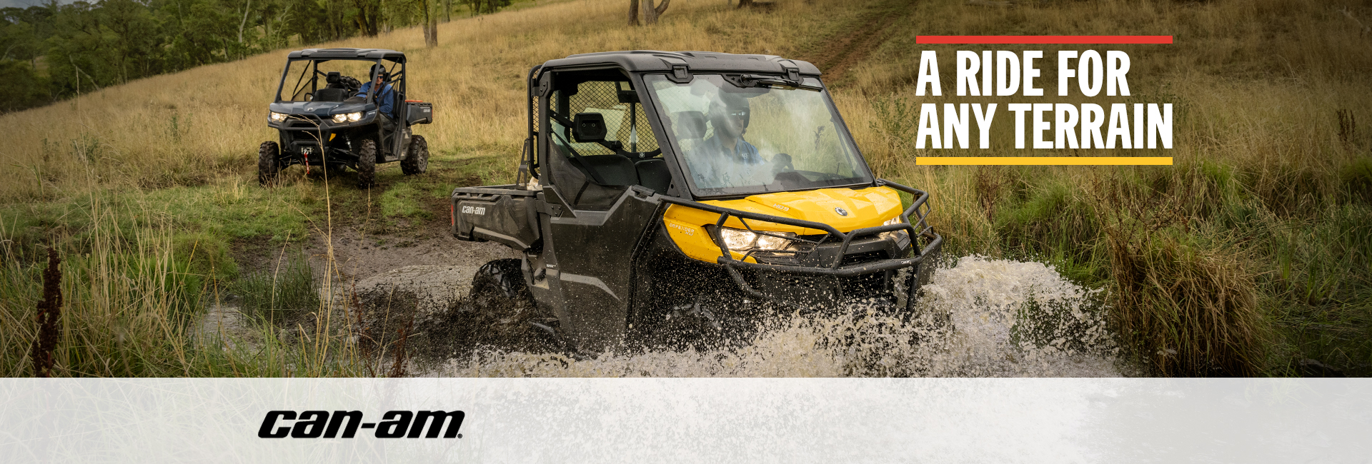 Can-am A ride for anh terrain